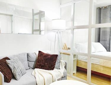Studio with Balcony