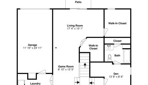 Three-Bedroom House