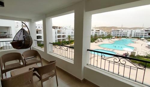 Two-Bedroom Apartment with Pool View
