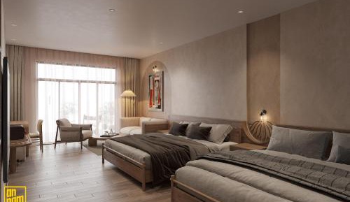 Quadruple Room with Garden View