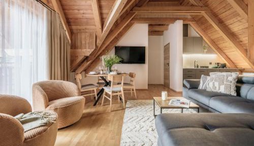 One-Bedroom Apartment with Balcony and Mountain View  
