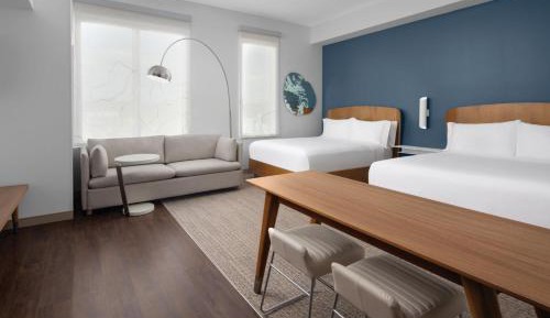Queen Studio Suite with Two Queen Beds