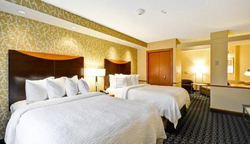 Double Room with Two Double Beds and Sofa Bed