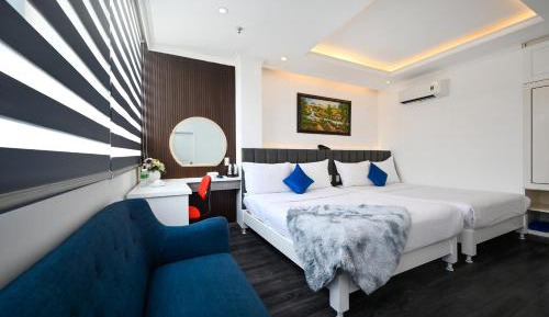 Family Room with City View