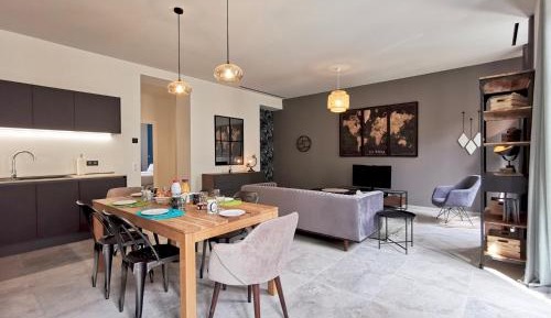 Three-Bedroom Premium Apartment with Balcony