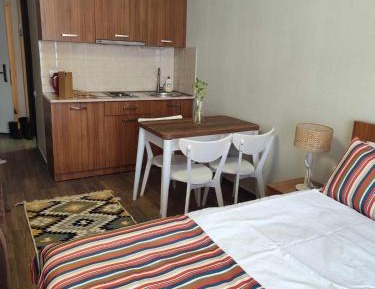 Studio with Balcony