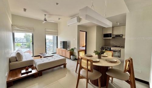 One-Bedroom Apartment with Balcony and City View