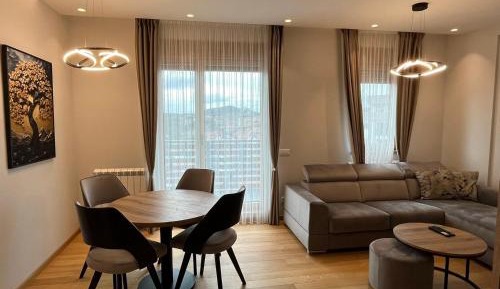 One-Bedroom Apartment with Balcony and Mountain View  