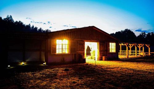 Holiday Home with hammocks and mattresses