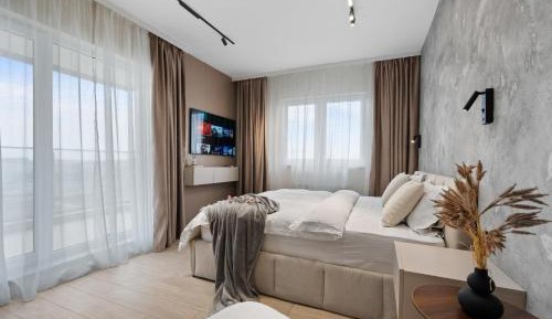Studio with Balcony