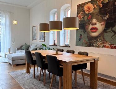 Three-Bedroom Apartment with Balcony