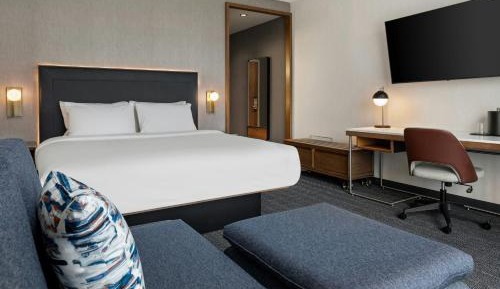 Standard, Guest room, 1 King, Sofa bed (Mobility Accessible w/ Roll-in Shower)