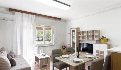 One-Bedroom Apartment with Terrace