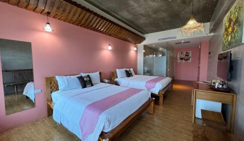 Quadruple Room with Sea View