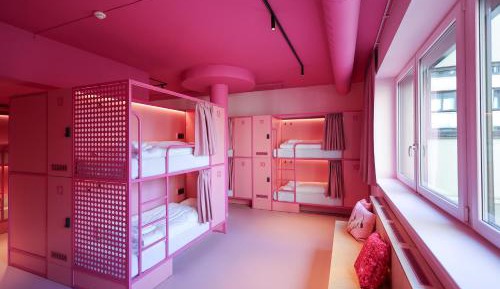 Single Bed in Female Dormitory Room