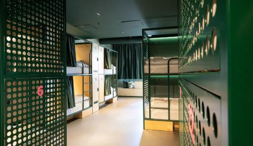 Single Bed in Dormitory Room