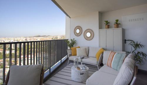 Two-Bedroom Apartment with City View
