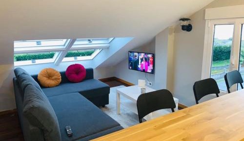 Three-Bedroom Apartment with Sea View