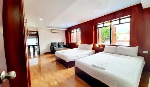 Quadruple Room with Mountain View