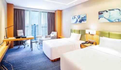 Standard Double Room with Two Double Beds and River View
