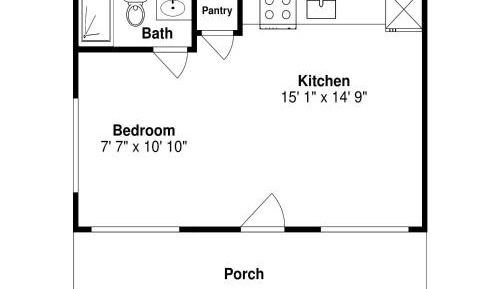 One-Bedroom Holiday Home