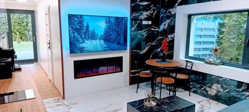 Deluxe Two-Bedroom Apartment with Garden View