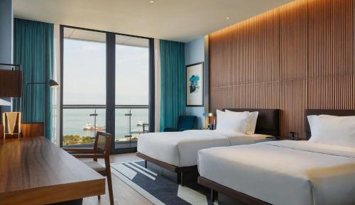 Superior, Guest room, 2 Queen, Sea view, Balcony