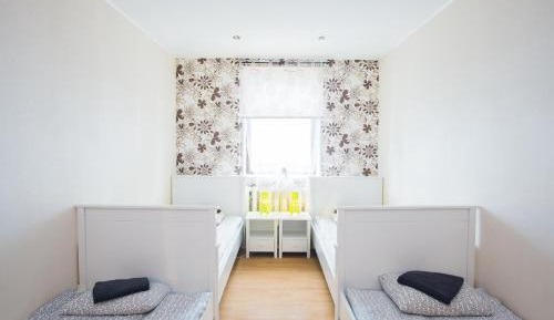 Family Room with Shared Bathroom