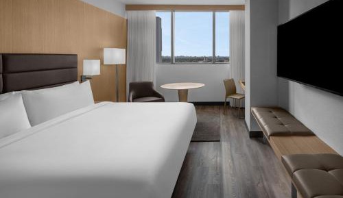 Guest room, 1 King, Skyline view, High floor