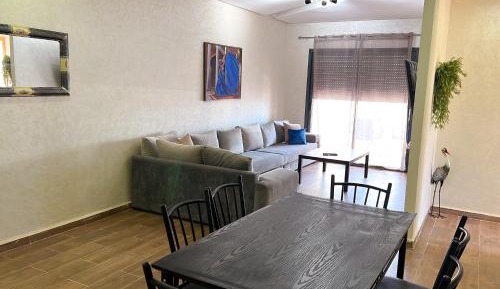 Two-Bedroom Apartment with Balcony and Terrace