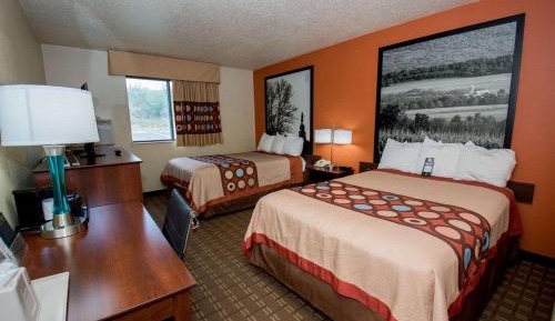 Deluxe Double Room with Two Double Beds - Non-Smoking