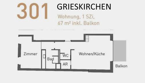 Apartment with Balcony