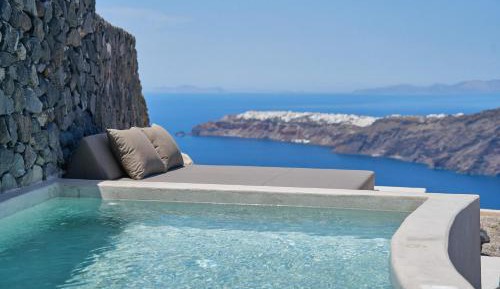 Divine Grand Suite with Private Jacuzzi-Caldera View