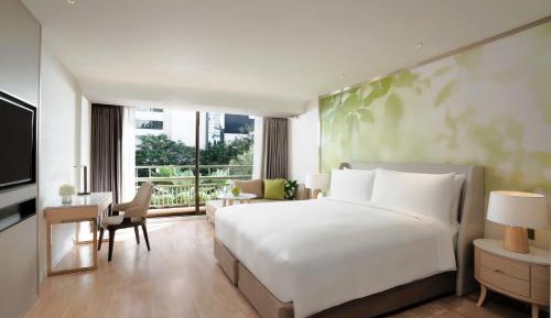 One-Bedroom Family Suite with One King Bed and Sofa Bed or Bunk Beds