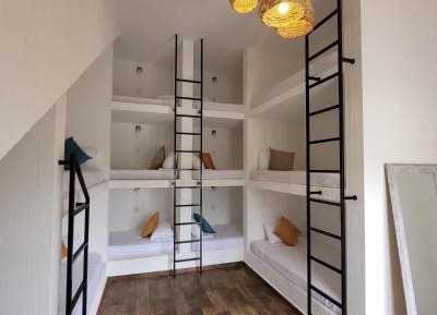 Single Bed in Female Dormitory Room