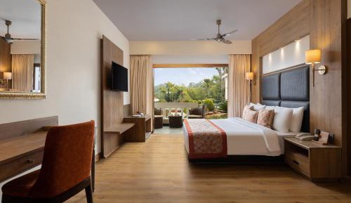 Suite with Balcony -  Complimentary Hi-Tea & Welcome drink ,20% off on 90 min couple's spa, Happy hours with 25% off on F&B service, 10% off on Ala carte, 20% off on Laundry upto 1 Pc,  Complimentary CI( upto 3hrs)-CO( upto 2hrs) ( subject to avail)