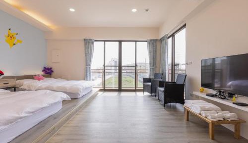 Quadruple Room with Balcony
