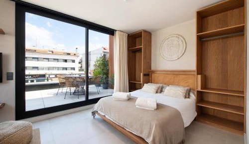 Studio with Terrace