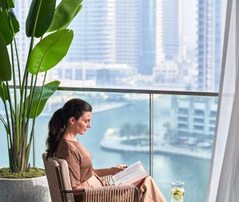 Premium Two Bedroom Suite with Balcony & Marina View