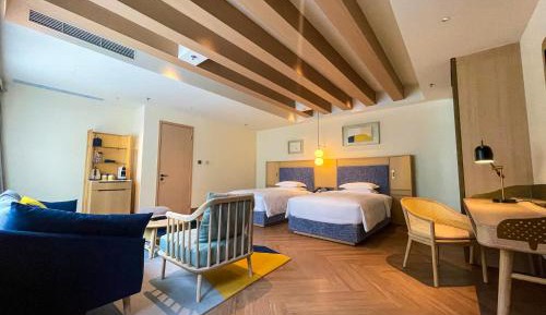 Premium Double Room with Courtyard View and Private Hot Spring