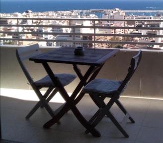 Apartment Suite with a Balcony and Sea View