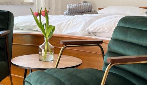 Comfort Double Room with Balcony and Garden View