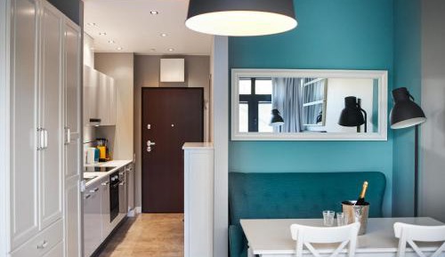 Studio Apartment A001 with an exit to the garden