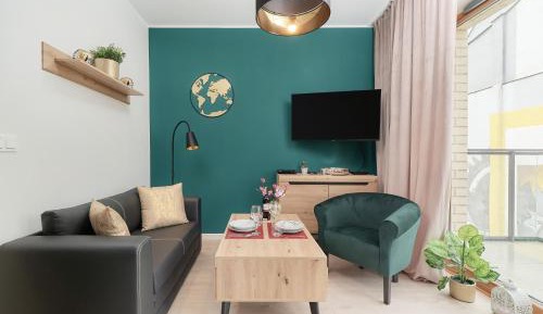 Studio with Balcony