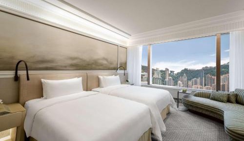 Island Shangri-La Horizon Peak View Twin Room (Newly Renovated)