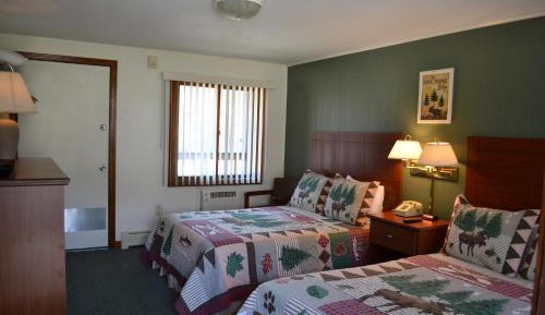 Double Room with Two Double Beds with Balcony