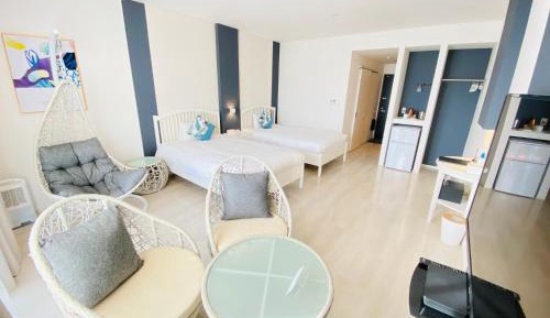 Deluxe Twin Room with Sea View
