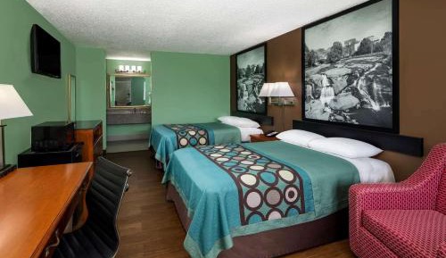  Double Room with Two Double Beds - Non-Smoking