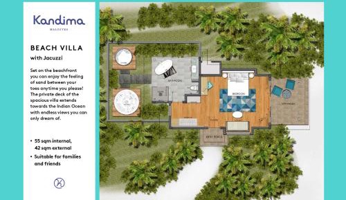 Beach Villa with Swirl Pool