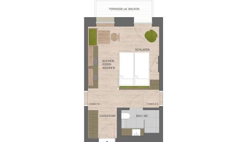 Studio Apartment